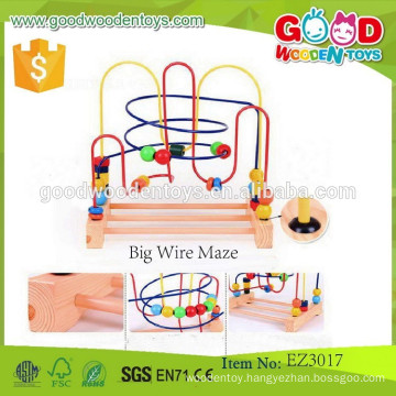 Good Quality Activity Cube Maze OEM Fancy Wooden Big Wire Maze Game EZ3017